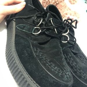 T.U.K Shoes - tuk black gothic punk creepers T.U.K Shoes - tuk black gothic punk creepers